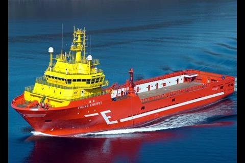Wärtsilä is supplying a power technology and ammonia storage and distribution system for the conversion of Eidesvik’s offshore supply vessel 'Viking Energy' (pictured) to operate on a 2MW direct ammonia solid oxide fuel cell (SOFC).